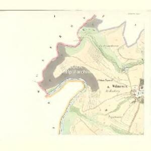 Wilimowitz (Wilimowice) - c8584-1-001 - Kaiserpflichtexemplar der Landkarten des stabilen Katasters