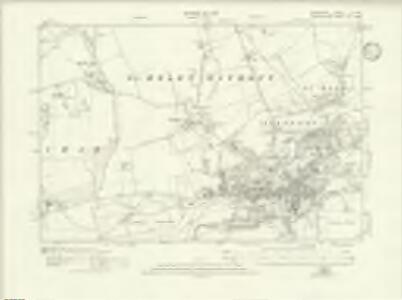 Berkshire X.NW - OS Six-Inch Map