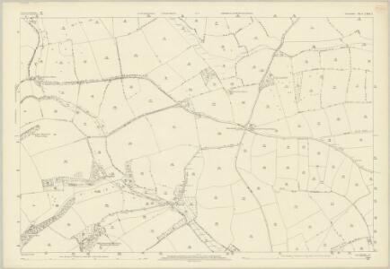 Devon LXVI.3 (includes: Clannaborough; Colebrooke) - 25 Inch Map