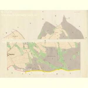 Hochtann (Hochtanow) - c8939-2-001 - Kaiserpflichtexemplar der Landkarten des stabilen Katasters