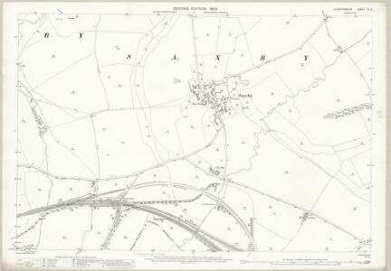 Leicestershire XX.8 (includes: Freeby; Garthorpe; Wymondham) - 25 Inch Map