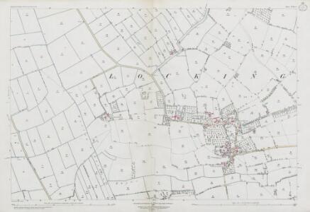 Somerset XVII.1 (includes: Hutton; Locking; Weston Super Mare) - 25 Inch Map