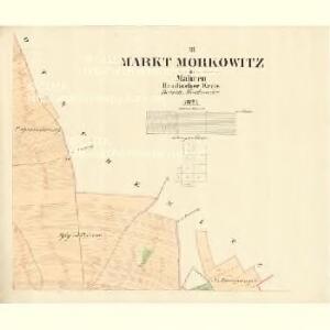 Morkowitz - m1883-1-002 - Kaiserpflichtexemplar der Landkarten des stabilen Katasters