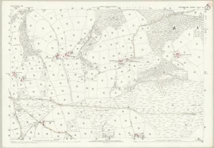 Devon XXIII.13 (includes: Knowstone; Rose Ash) - 25 Inch Map