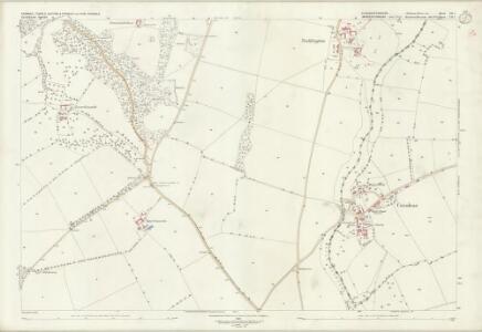 Gloucestershire XXI.1 (includes: Cutsdean; Stanway; Temple Guiting) - 25 Inch Map