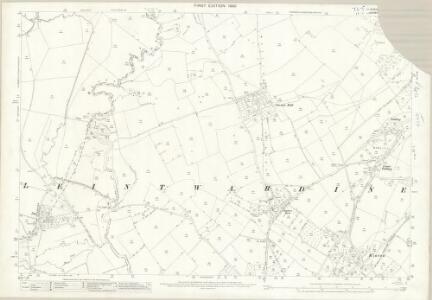Shropshire LXXVII.7 (includes: Buckton And Coxall; Clungunford; Leintwardine) - 25 Inch Map