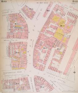 Insurance Plan of London North North West District Vol. D: sheet 20