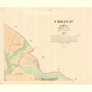 Urbanau - m3232-1-002 - Kaiserpflichtexemplar der Landkarten des stabilen Katasters