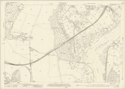Hampshire and Isle of Wight LXXIV.1 (includes: Bursledon; Fareham; Hamble Le Rice; Hound) - 25 Inch Map