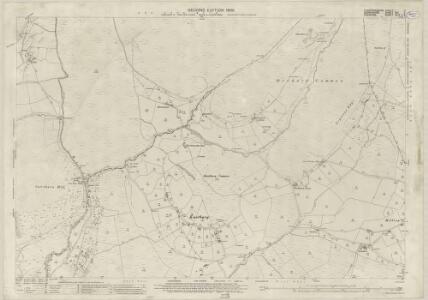 Staffordshire I.11 (includes: Hartington Upper Quarter; Quarnford; Wildboarclough) - 25 Inch Map
