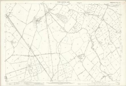 Denbighshire XIX.3 (includes: Llanbedr; Llangynhafal; Llanynys Rural; Rhuthun) - 25 Inch Map