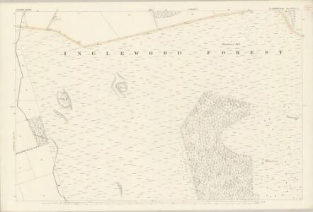 Cumberland XXXIX.12 (includes: Hesket) - 25 Inch Map