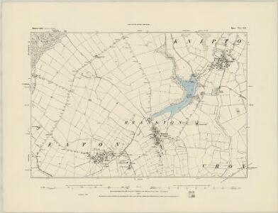 Leicestershire VII.SW - OS Six-Inch Map