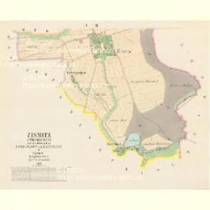 Zismitz (Střezomiřice) - c7461-1-002 - Kaiserpflichtexemplar der Landkarten des stabilen Katasters