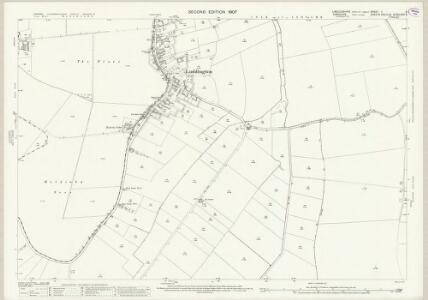 Lincolnshire X.5 (includes: Amcotts; Eastoft; Garthorpe; Haldenby; Luddington) - 25 Inch Map