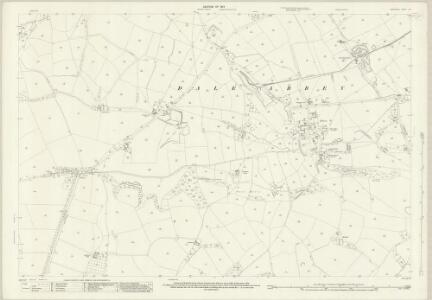 Derbyshire L.8 (includes: Dale Abbey; Ockbrook; Spondon; Stanley) - 25 Inch Map