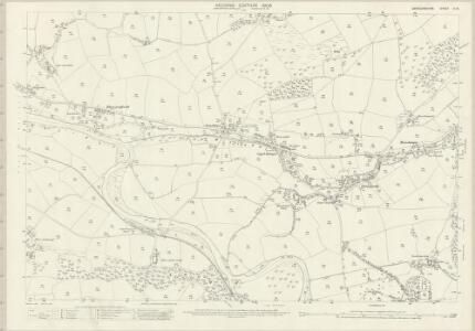 Cardiganshire VI.16 (includes: Cwmrheidol; Melindwr; Parsel Canol; Upper Llanbadarn Y Croyddin) - 25 Inch Map