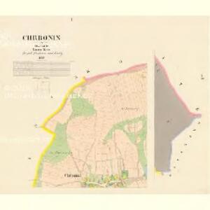 Chrbonin - c2650-1-001 - Kaiserpflichtexemplar der Landkarten des stabilen Katasters