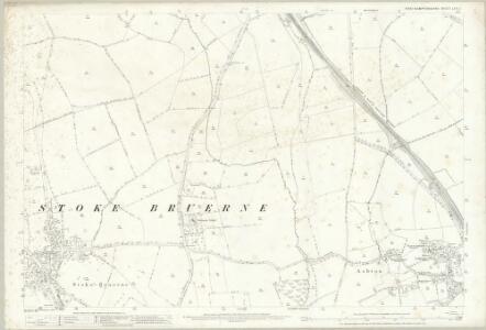 Northamptonshire LVII.1 (includes: Ashton; Roade; Stoke Bruerne) - 25 Inch Map