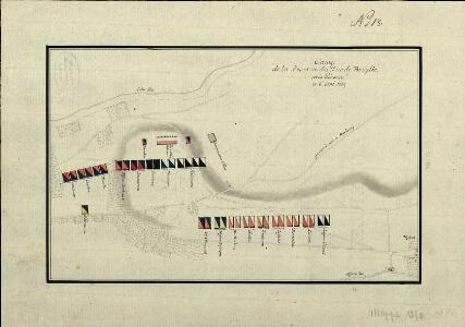 Camp de la Reserve du Duc de Broglie, prés Giesen le 6. Sept. 1759