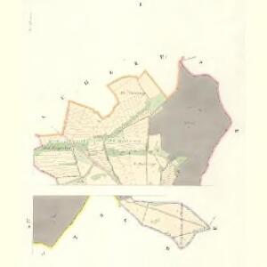 Tinischt (Tinisst) - c8155-1-001 - Kaiserpflichtexemplar der Landkarten des stabilen Katasters