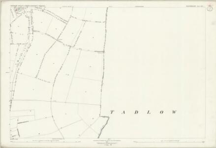 Bedfordshire XIX.1 (includes: Cockayne Hatley; East Hatley; Tadlow; Wrestlingworth) - 25 Inch Map