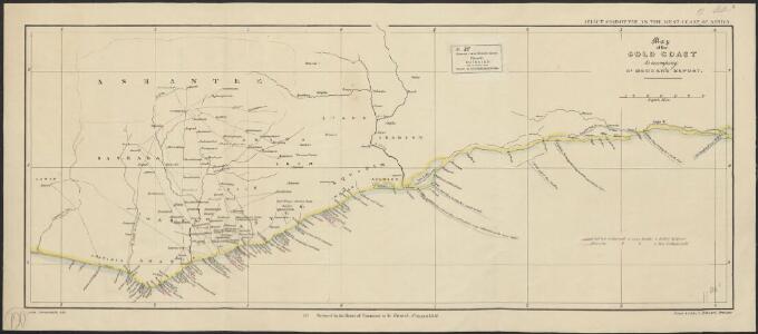 Map of the Gold Coast : to accompany Dr. Madden's report