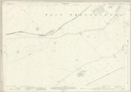 Northumberland (New Series) LXVI.12 (includes: Hawick; West Whelpington) - 25 Inch Map