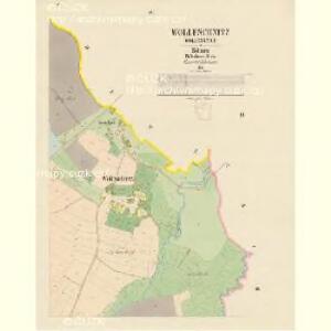 Wolleschnitz (Wollessnice) - c5445-1-003 - Kaiserpflichtexemplar der Landkarten des stabilen Katasters