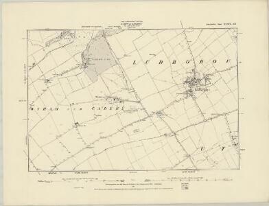 Lincolnshire XXXIX.SW - OS Six-Inch Map
