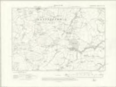 Denbighshire VIII.SW - OS Six-Inch Map
