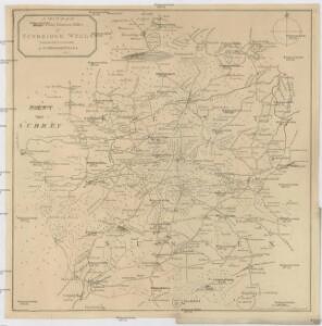 A sketch of the roads within fourteen miles of Tunbridge Wells