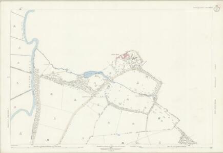 Northamptonshire XIII.11 (includes: Elton; Fotheringhay; Warmington) - 25 Inch Map
