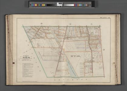 Rochester, Double Page Plate No. 24 [Map bounded by S. Goodman St., East Ave., Culver St., Warren St.] / compiled from official records, private plans & actual surveys under the direction of E. Robinson.
