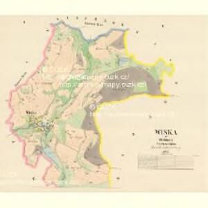 Wiska - c8607-1-001 - Kaiserpflichtexemplar der Landkarten des stabilen Katasters