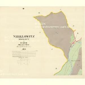 Nirklowitz (Mrsklice) - m1900-1-002 - Kaiserpflichtexemplar der Landkarten des stabilen Katasters
