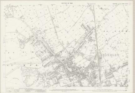Yorkshire CCX.8 (includes: Beverley; Molescroft) - 25 Inch Map