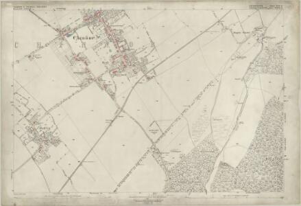 Oxfordshire XLII.13 (includes: Bledlow Cum Saunderton; Chinnor; Crowell) - 25 Inch Map