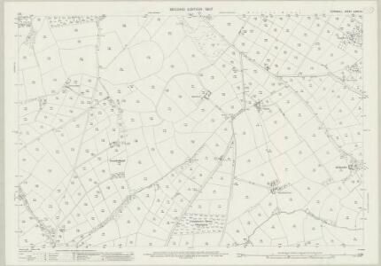 Cornwall LXXVI.14 (includes: Helston; Mawgan in Meneage) - 25 Inch Map