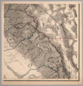 Topographical Map of Central California Together With a Part of Nevada, Sheet IV.