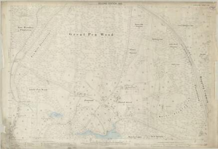 Hampshire and Isle of Wight II.16 (includes: Burghclere; East Woodhay; Highclere) - 25 Inch Map