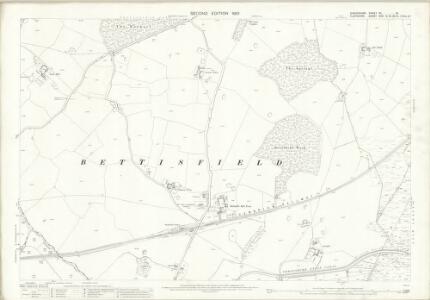 Shropshire VII.13 (includes: Bettisfield; Bronington; Ellesmere Rural) - 25 Inch Map