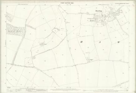 Gloucestershire XXVII.8 (includes: Hawling; Sevenhampton; Sudeley) - 25 Inch Map