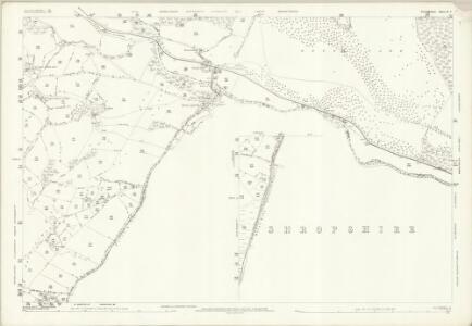 Denbighshire XL.9 (includes: Chirk; Glyntraean; Weston Rhyn) - 25 Inch Map