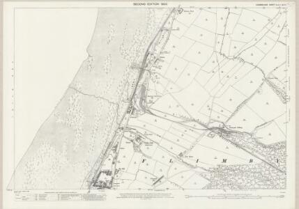 Cumberland XLIV.11 & 12 (includes: Flimby) - 25 Inch Map