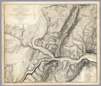 Military Map ... of the country adjacent to Harper's Ferry Va.