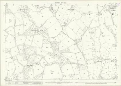 Kent LIX.6 (includes: Cowden) - 25 Inch Map