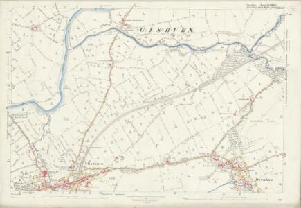 Yorkshire CLXXXII.8 (includes: Chatburn; Downham; Grindleton; Rimington; Sawley) - 25 Inch Map