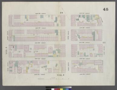 Plate 45: Map bounded by West 18th Street, East 18th Street, Broadway, Union Square West, East 14th Street, West 14th Street, Sixth Avenue