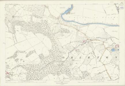 Worcestershire XX.5 (includes: Eastham; Hanley; Lindridge; Stanford With Orleton) - 25 Inch Map